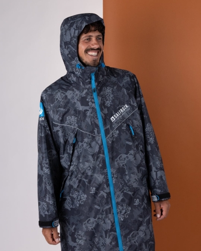 Saltrock Digi Camo Ρόμπα Αλλαγής Μαύρο/Μπλε