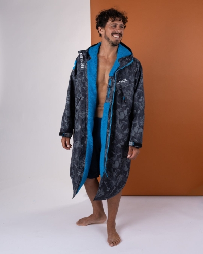 Saltrock Digi Camo Ρόμπα Αλλαγής Μαύρο/Μπλε