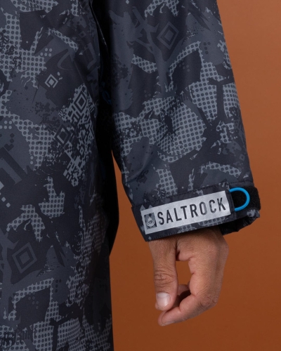 Saltrock Digi Camo Ρόμπα Αλλαγής Μαύρο/Μπλε