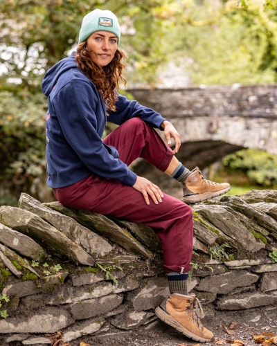 Μπλε Φούτερ Γυναικείο Saltrock Balance Wild με Φερμουάρ