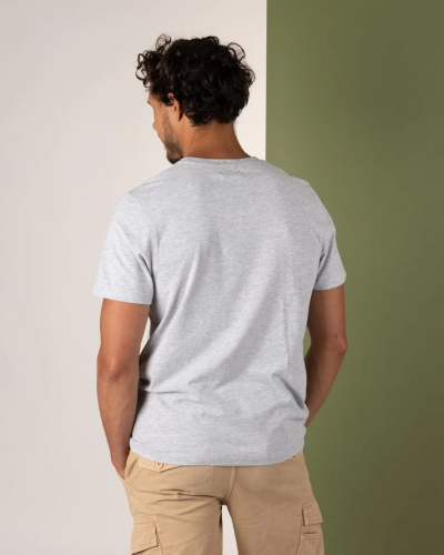 Tricou bărbătesc cu mânecă scurtă Saltrock Axle Gri