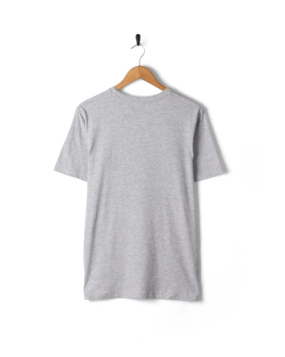 Tricou bărbătesc cu mânecă scurtă Saltrock Axle Gri