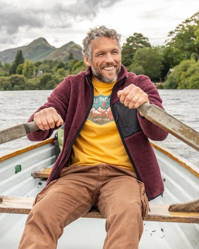 Saltrock Uplands Ανδρικό Κοντομάνικο Κίτρινο T-Shirt