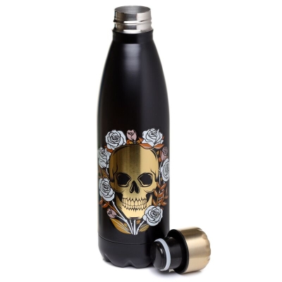 Μπουκάλι για Ζεστά & Κρύα Ποτά Skulls and Roses 500ml