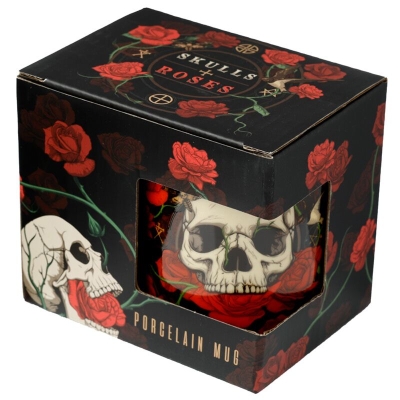 Κούπα Πορσελάνης Skulls & Roses