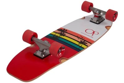 Ocean Pacific Sunset Cruiser Skateboard 30 Zoll Weiß