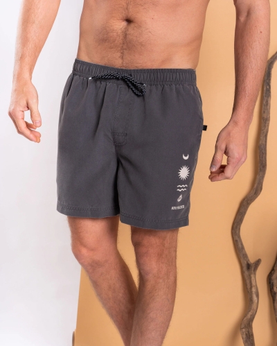 Saltrock Rebalance Herren Badeshorts Dunkelgrau