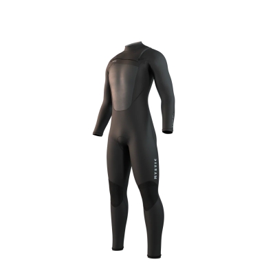 Mystic Brand Fullsuit 3/2mm Fzip Flatlock Negru