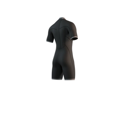 Mystic Brand Shorty 3/2mm Bzip Flatlock Negru