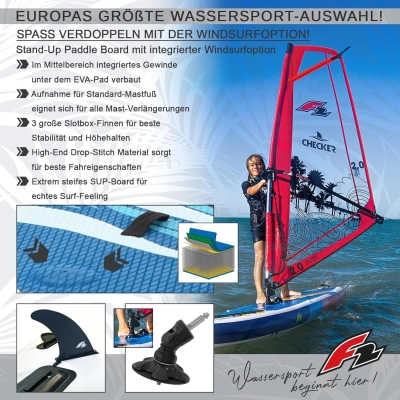 F2 Allround Air WS 11'5 Windsurf SUP