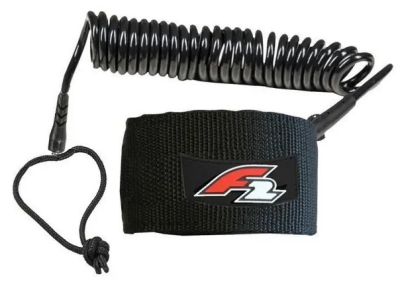 F2 Spiral Leine Schwarz