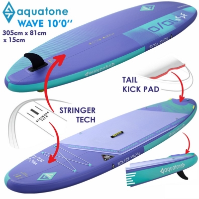 Aquatone Wave 10'0" SUP Kayak Kit