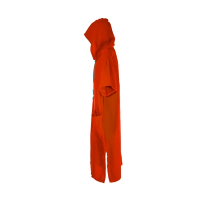 Ленено пончо Colour Monk Shaman Red Clay