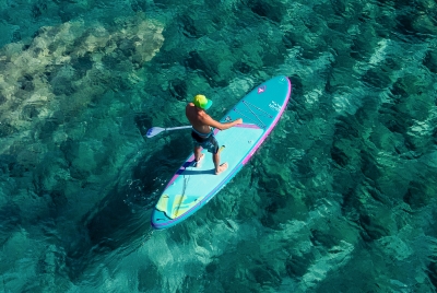 Стендъп падъл борд Aquatone Wave Plus 12'0" каяк комплект