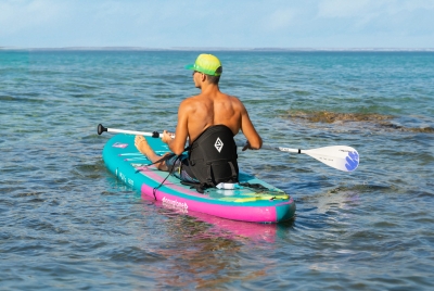 Стендъп падъл борд Aquatone Wave Plus 12'0" каяк комплект