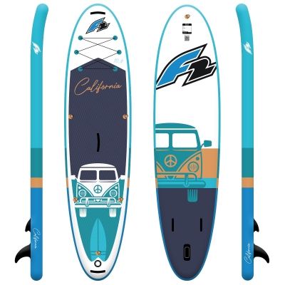 F2 California HFT 10'6 SUP Μπλε