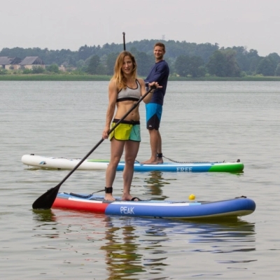 F2 Peak WindSUP 10'8" Windsurf SUP Board Blau
