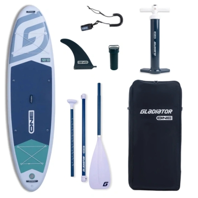 Стендъп падъл борд Gladiator One White 10'8"