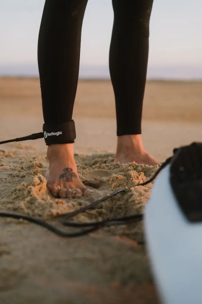 Leash Longboard 9 Ankle black