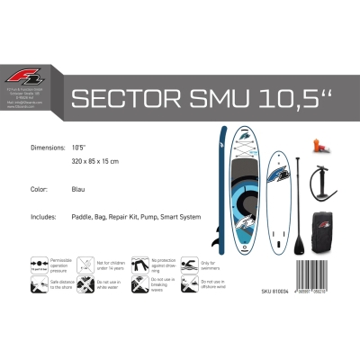 F2 Sector 10'5'' SUP