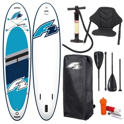 F2 Sector 11'5" SUP SMU Kayak Set