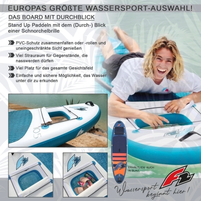 F2 Ocean Sight 11'5" SUP Weiß
